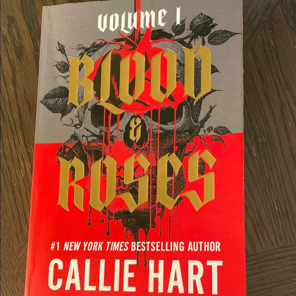 Blood & Roses Volume 1 by Callie Hart - Red & Black Cover